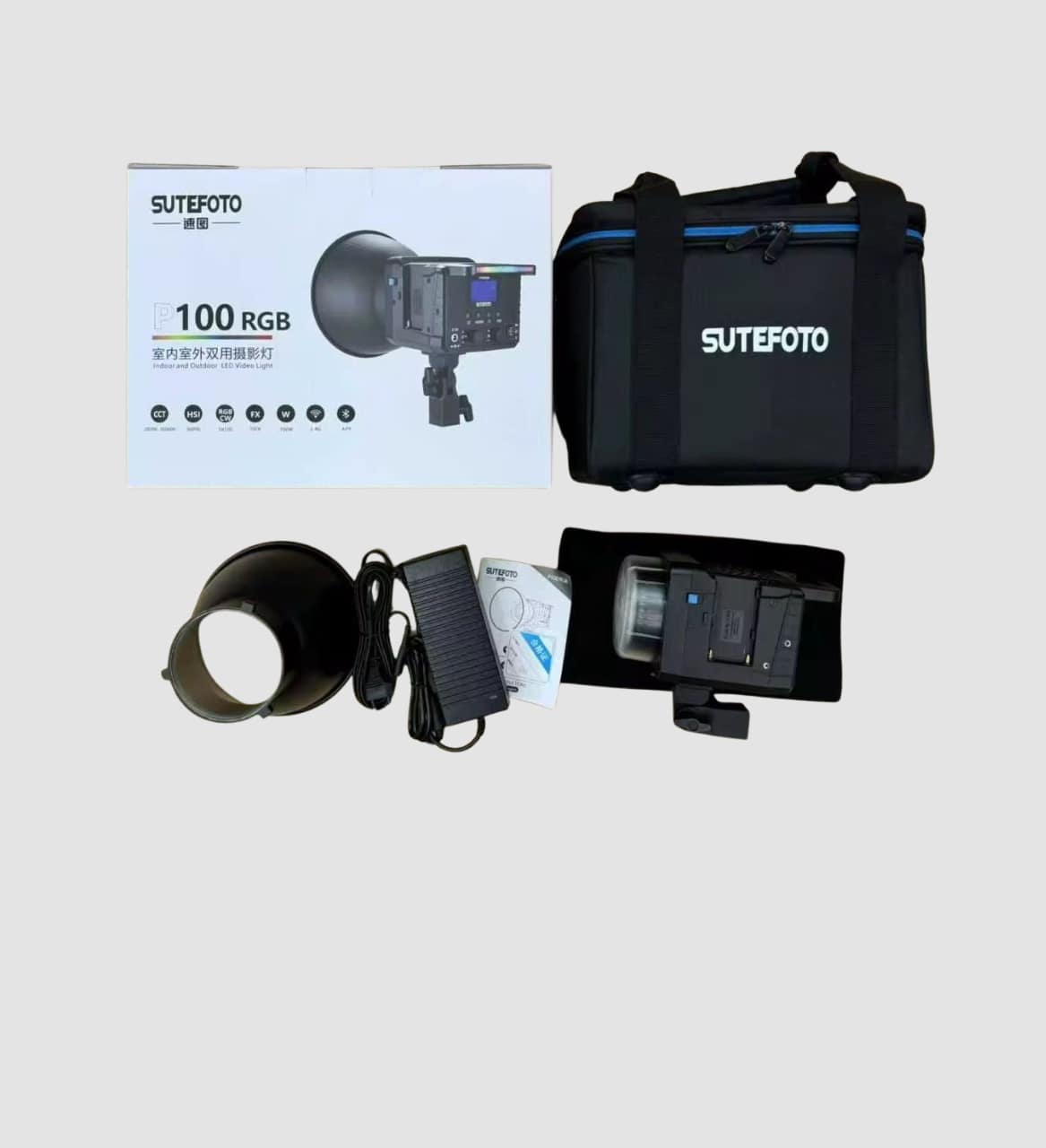 SUTEFOTO P100 RGB – vue 2