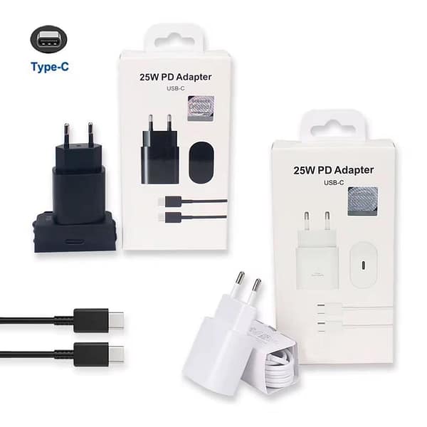 Chargeur secteur 25W – vue 2
